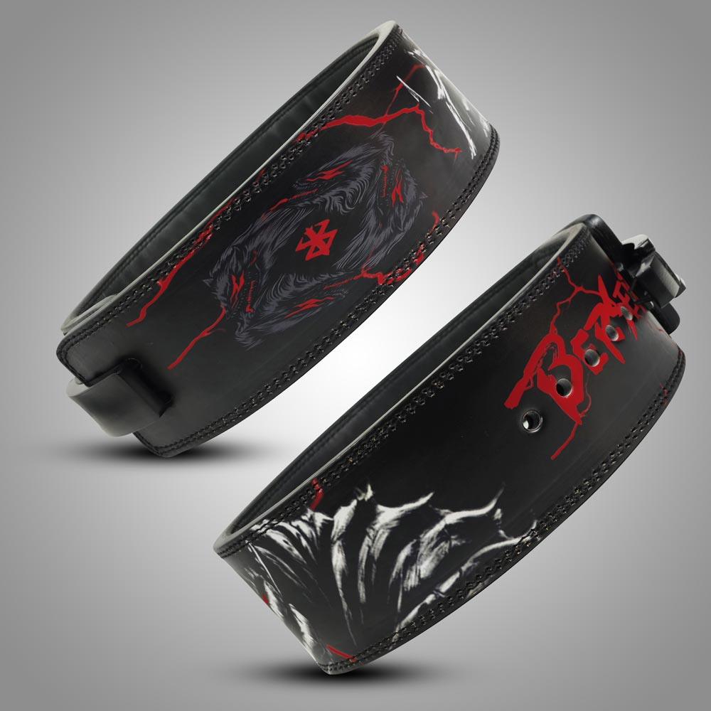 Weight lifting leather