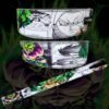 Legendary Warrior Broly Lifting Belt with green Super Saiyan accents