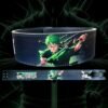 Zoro weight lifting belt with premium leather and lever buckle