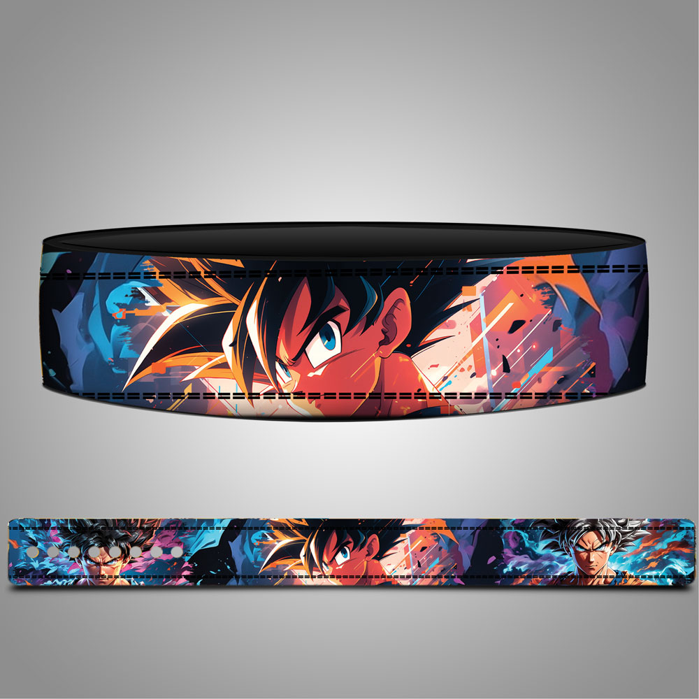 Goku God Form Weightlifting Belt