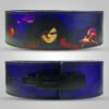 Madara Uchiha lifting belt with anime design, premium leather, and lever buckle for heavy lifting.