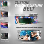 Custom Weightlifting Belt info graphics