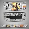 Anime gym belt featuring Naruto Uzumaki in Sage of Six Paths Mode with manga artwork background.