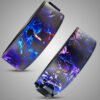 Solo Leveling Sung Jinwoo weightlifting SBD belt. Anime manga art with purple energy effects. Powerlifting belt for core support.