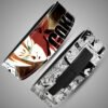 Custom Goku Super Saiyan leather lifting belt with lever buckle