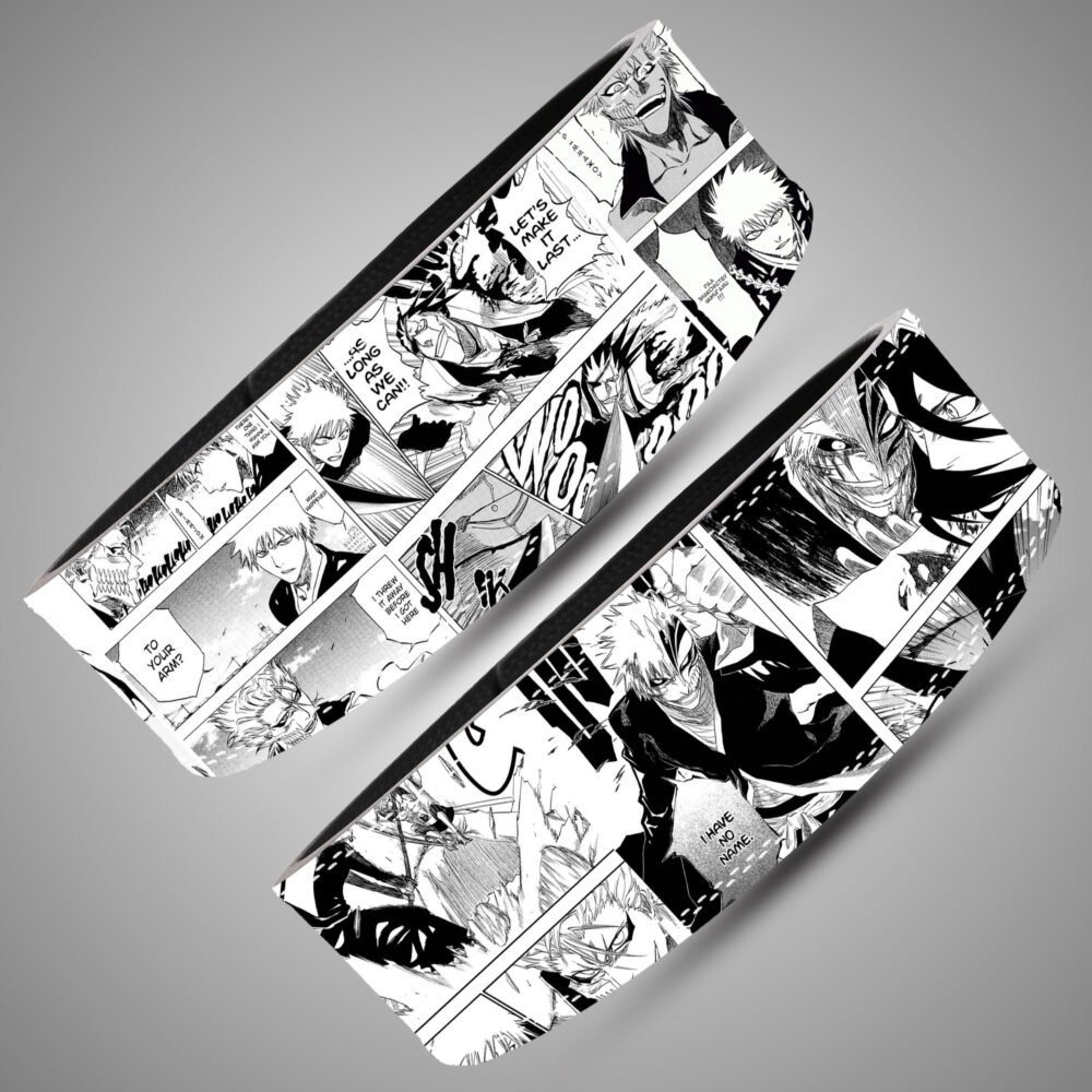 Bleach Ichigo manga wrap gym belt with lever buckle
