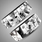 Saitama manga wrap weightlifting belt with lever buckle