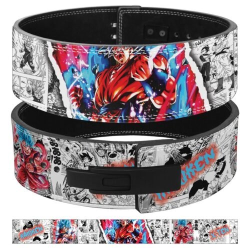 Goku Ultra Instinct anime weightlifting lever belt