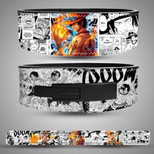 Portgas D. Ace Anime Weightlifting Belt
