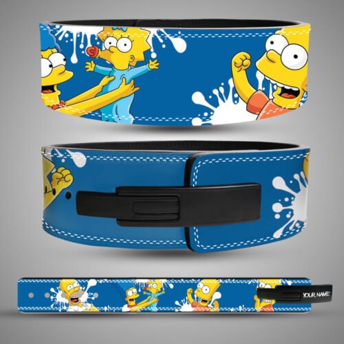 The Simpsons Weightlifting Belt