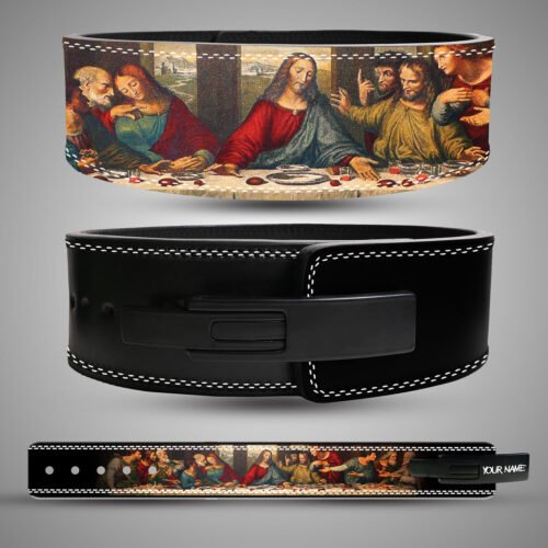 the last supper Weightlifting belt