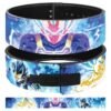 Vegeta blue anime weightlifting lever belt for powerlifting