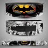 Premium split leather Batman comic weightlifting lever belt for powerlifting