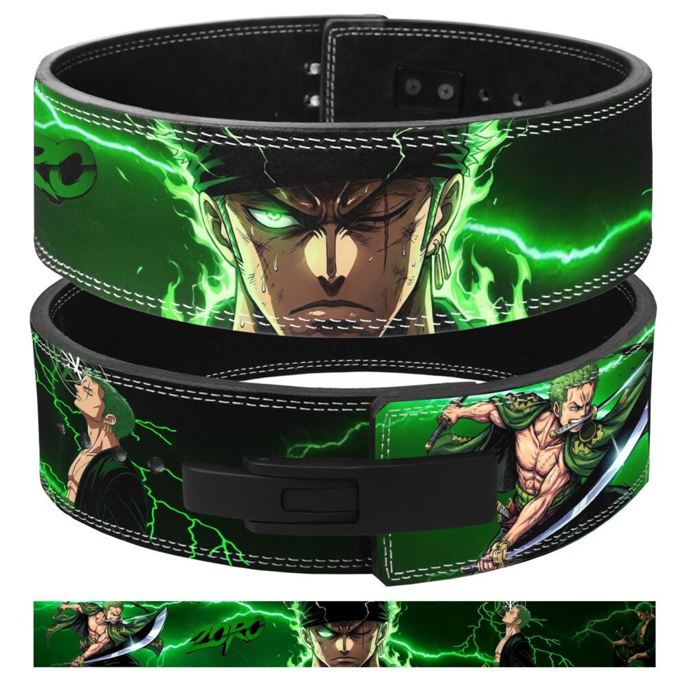 Roronoa Zoro Thunder Aura Weightlifting Lever Belt