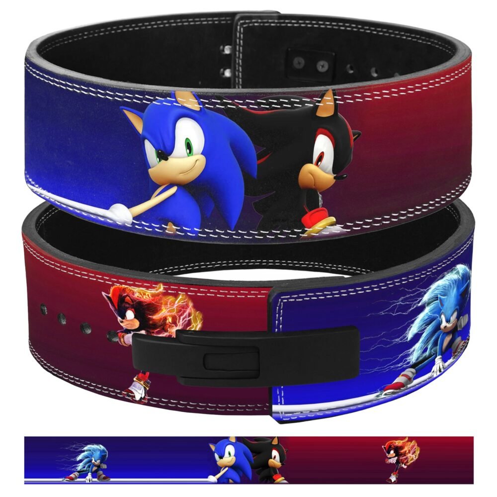 Sonic & Shadow Weightlifting Lever Belt