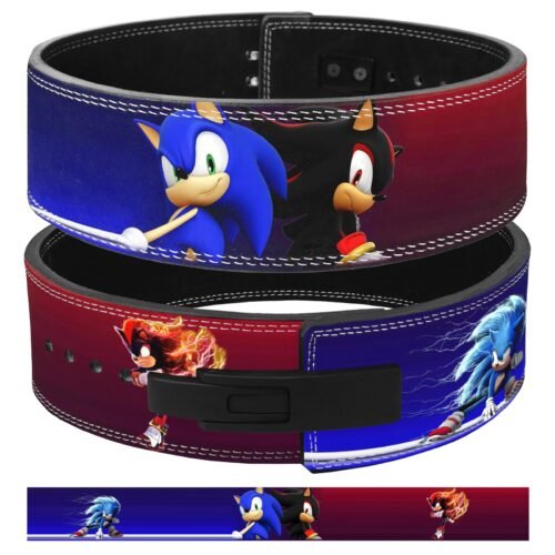 Sonic & Shadow Weightlifting Lever Belt