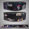 Megumi Fushiguro Shadow Technique Weightlifting Lever Belt with dark anime artwork.